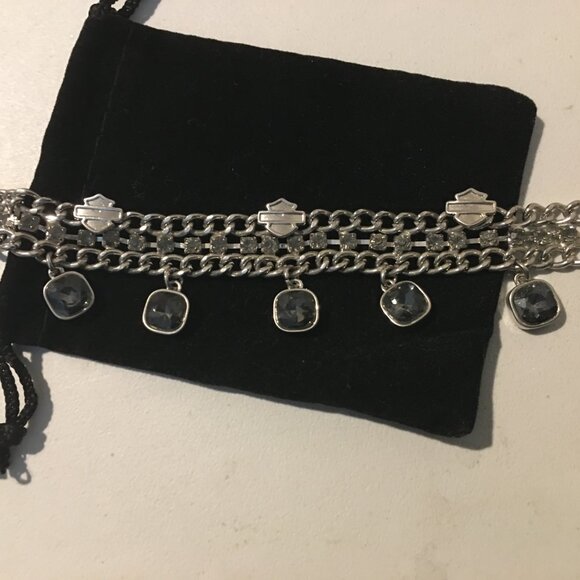 Last ONE Harley Davidson Bar & Shield Chain for Boots, Pants, Belly  Dr2 - Picture 12 of 13